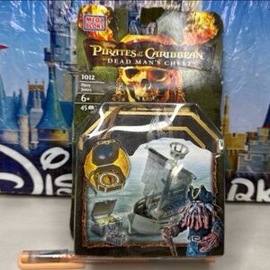 Disney x mega bloks pirates of the Caribbean Davey jones black pearl ship NWT